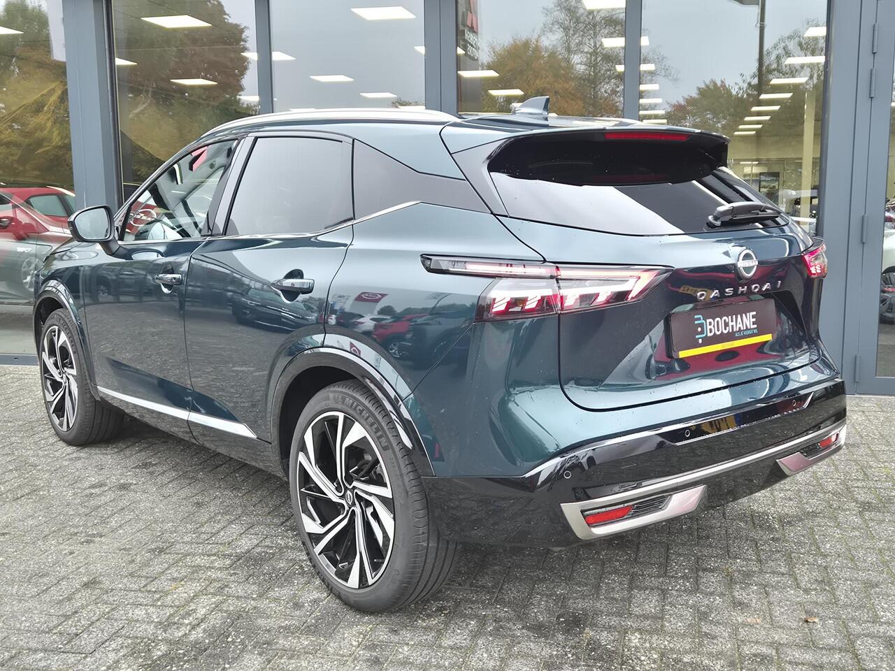 Nissan QASHQAI 1.3 MHEV Xtronic Tekna Plus | Ocean Deep | AppleCarplay | AndroidAuto | 360 Camera | Massage | Leder |