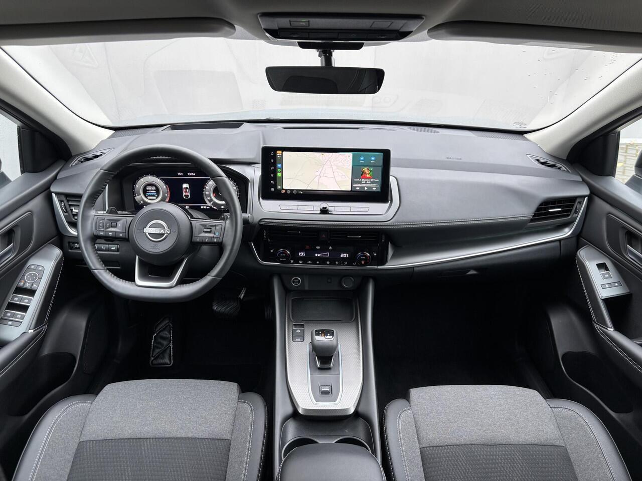 Nissan QASHQAI 1.3 MHEV Xtronic N-Connecta Automaat / Nieuw model / Facelift / Cold Pack / Pack Easy / Allseason banden / Elektrische Achterklep / Apple Carplay Android Auto / Rondomzicht camera / Adaptief CC / Stuur-, Stoel en Voorruitverwarming /