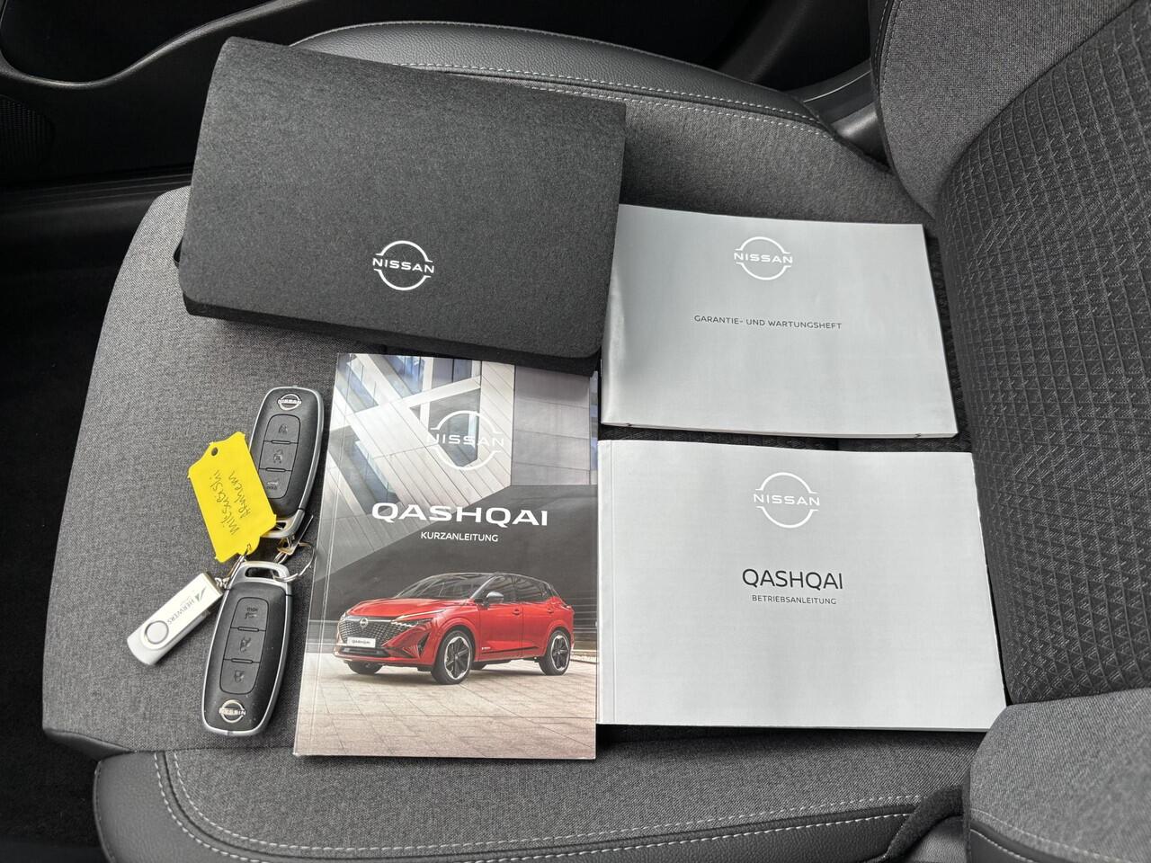 Nissan QASHQAI 1.3 MHEV Xtronic N-Connecta Automaat / Nieuw model / Facelift / Cold Pack / Pack Easy / Allseason banden / Elektrische Achterklep / Apple Carplay Android Auto / Rondomzicht camera / Adaptief CC / Stuur-, Stoel en Voorruitverwarming /