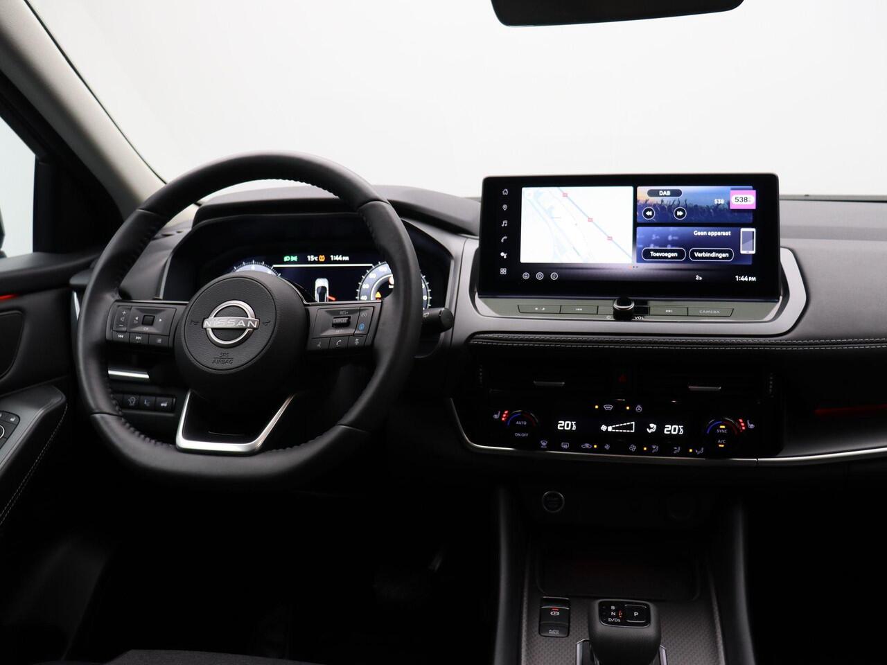 Nissan QASHQAI 158pk MHEV Xtronic N-Connecta | Headup-display | Stoel, stuur en voorruit verwarming | Rondomzicht camera | Elektrische achterklep |