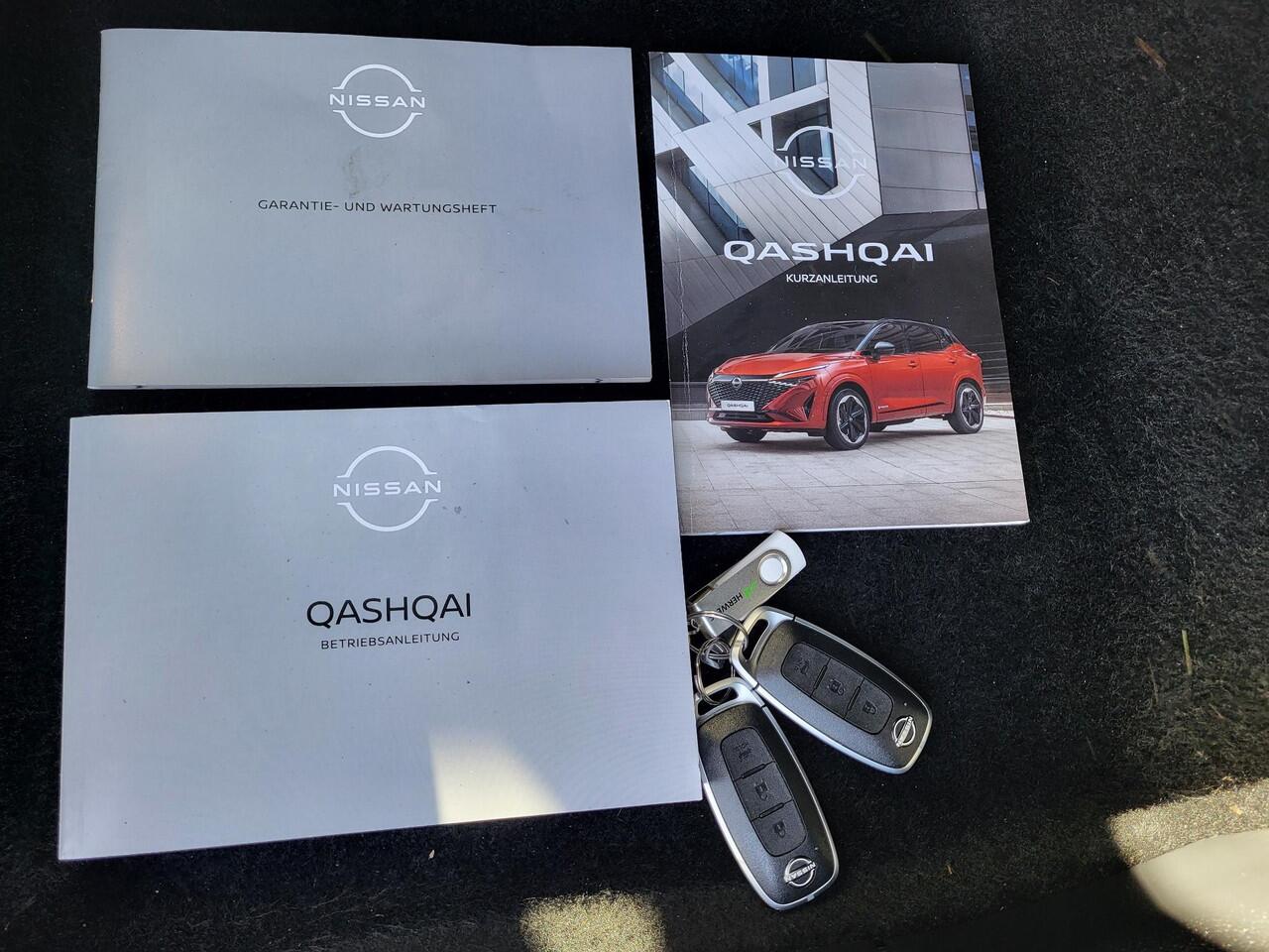 Nissan QASHQAI 1.3 MHEV Xtronic N-Connecta / HUD / Nieuw Model / Facelift / Cold Pack / Allseason banden / Trekgewicht 1800 kg / Stuur-, Stoel en Voorruitverwarming / Elektrische achterklep /Rondomzicht camera / Adaptief CC /