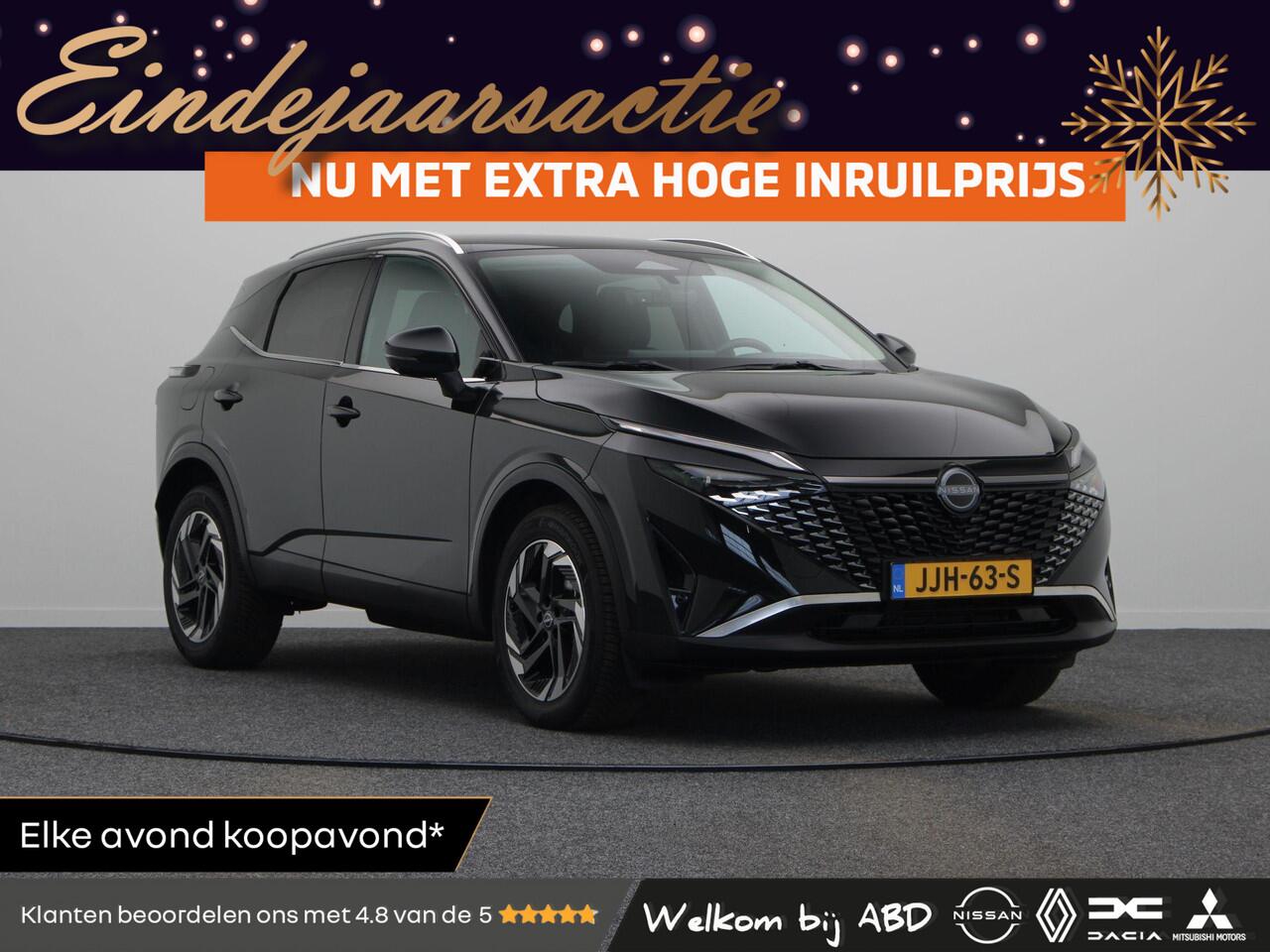 Nissan QASHQAI 158pk MHEV Xtronic N-Connecta | Headup display | 18" Velgen | Stoel, Stuur en Voorruitverwarming | Adaptieve Cruise Control | Elektrische Achterklep |