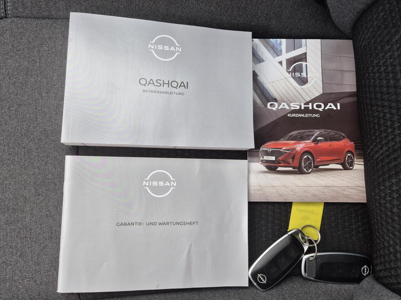 Nissan QASHQAI 1.3 MHEV Xtronic N-Connecta Automaat / Cold Pack / Pack Easy / Nieuw Model / Facelift / HUD / Trekgewicht 1800 kg / Elektrische achterklep / Stuur-, Stoel en Voorruit verwarming / Rondomzicht camera / Adaptief CC /