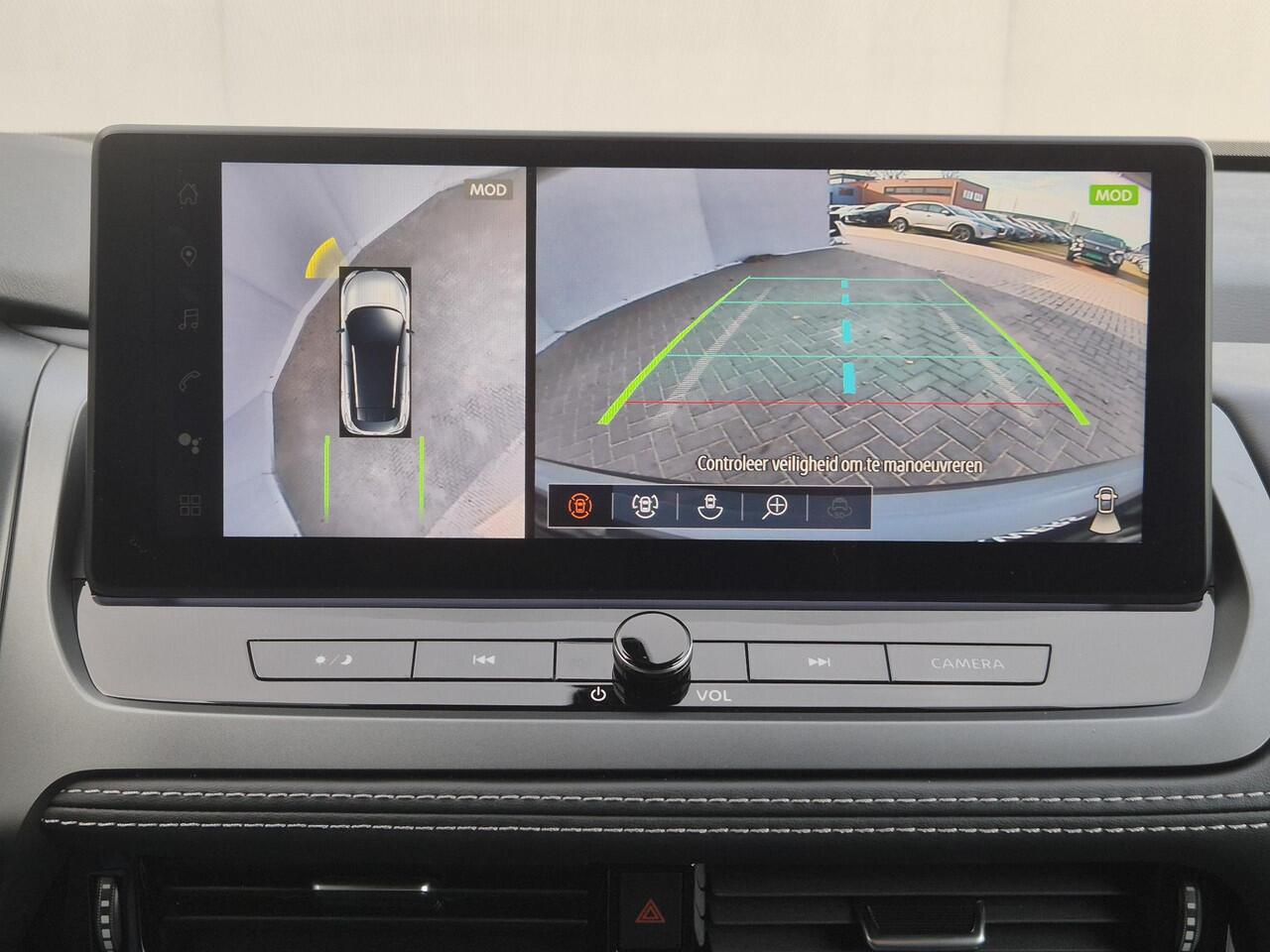 Nissan QASHQAI 1.3 MHEV Xtronic Tekna Automaat / Nieuw Model / Facelift / Fabrieksgarantie tot 04-2028 / HUD / Trekgewicht 1800 kg / Cold Pack / Rondomzicht camera / Elektrische achterklep / Apple Carplay Android Auto / Stuur-, Stoel en Voorruit verwarming /