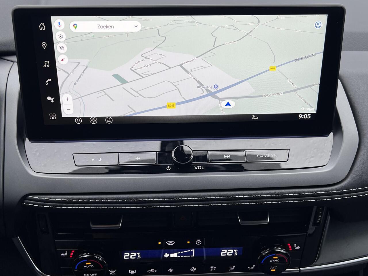 Nissan QASHQAI 1.3 MHEV Xtronic N-Connecta / Fabrieksgarantie tot 03-2028 / Facelift Nieuw Model / Cold Pack / HUD / Trekgewicht 1800 kg / Stuur-, Stoel en Voorruit verwarming / Elektrische achterklep / Camera 360° / Adaptief CC / Apple Carplay Android Auto /18" LM wie