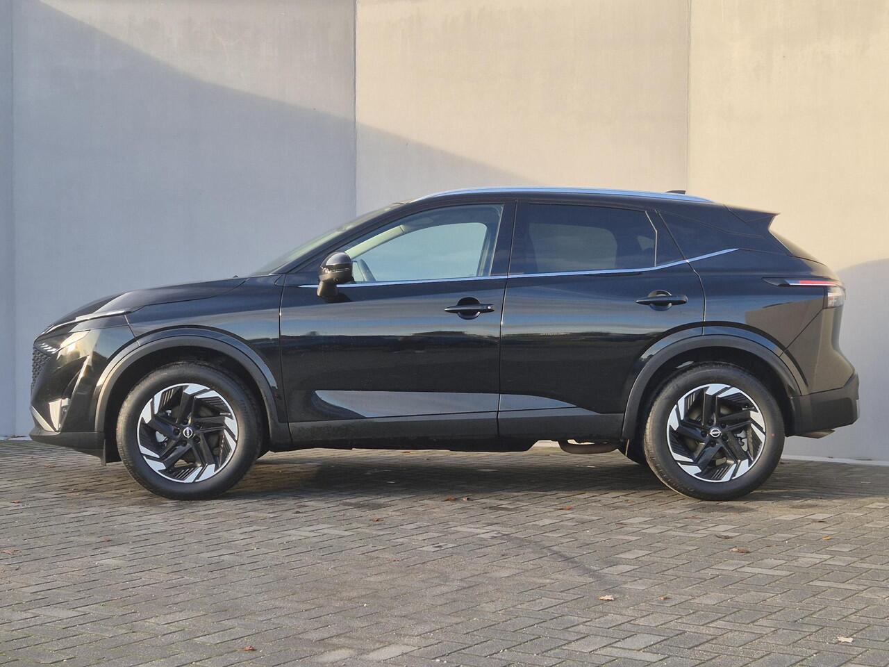 Nissan QASHQAI 1.3 MHEV Xtronic N-Connecta / Facelift / Fabrieksgarantie tot 07-2028 / Dealer onderhouden / Trekhaak afneembaar / / Trekgewicht 1800 kg / Cold Pack / Rondomzicht camera / Adaptief CC / Keyless Entry/Start /