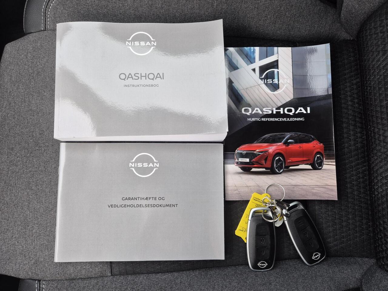 Nissan QASHQAI 1.3 MHEV Xtronic N-Connecta / Facelift / Fabrieksgarantie tot 07-2028 / Dealer onderhouden / Trekhaak afneembaar / / Trekgewicht 1800 kg / Cold Pack / Rondomzicht camera / Adaptief CC / Keyless Entry/Start /