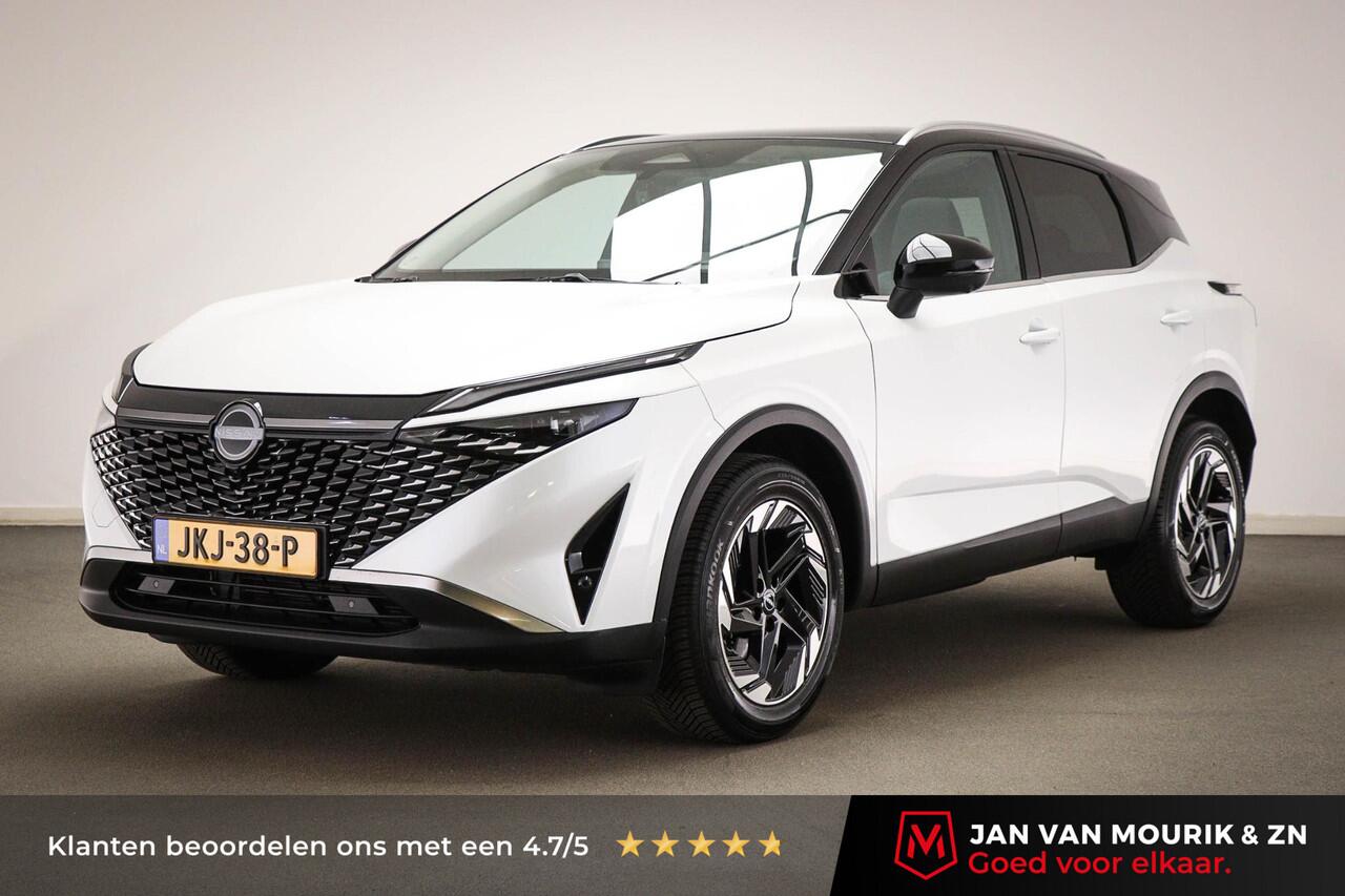 Nissan QASHQAI 1.3 MHEV Xtronic N-Connecta | PANORAMADAK | HEAD UP | STUURVERWARMING | DAB | APPLE | 360 CAMERA