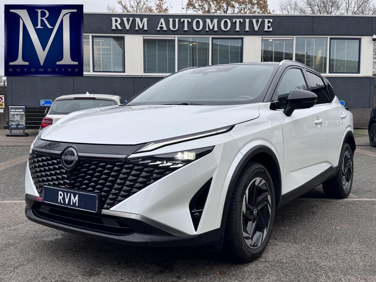 Nissan QASHQAI 1.3 MHEV Xtronic N-Connecta VAN: ¤37.900,- VOOR: ¤34.577,- UW EINDEJAARSVOORDEEL: ¤3.323,- | FABRIEKSGARANTIE| PANO| VOORRUITVERWARMING| STOEL + STUUR VERWARMING| 360 CAMERA| DODE HOEK| HEAD-UP| ELEK. ACHTERKLEP