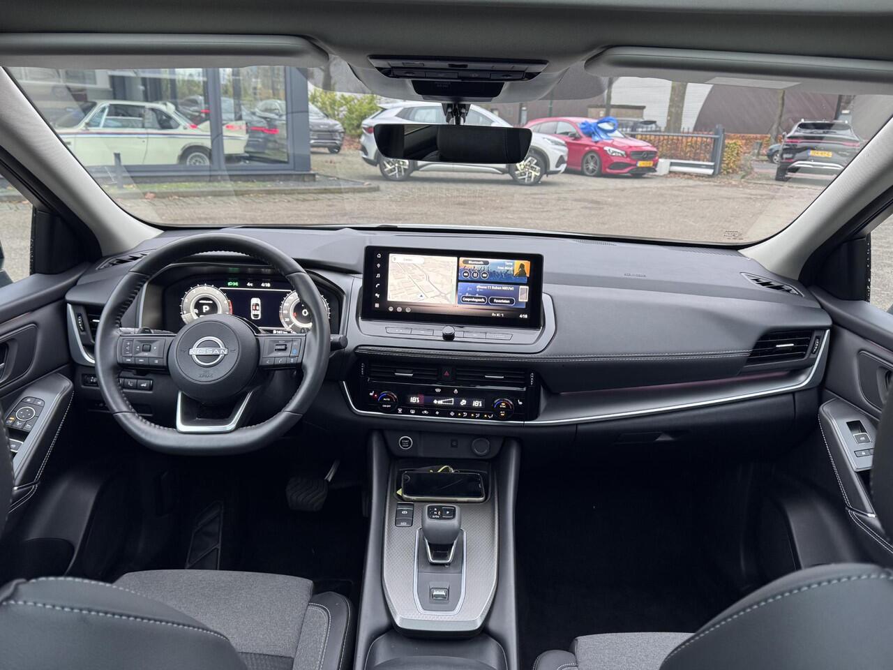 Nissan QASHQAI 1.3 MHEV Xtronic N-Connecta VAN: ¤37.900,- VOOR: ¤34.577,- UW EINDEJAARSVOORDEEL: ¤3.323,- | FABRIEKSGARANTIE| PANO| VOORRUITVERWARMING| STOEL + STUUR VERWARMING| 360 CAMERA| DODE HOEK| HEAD-UP| ELEK. ACHTERKLEP