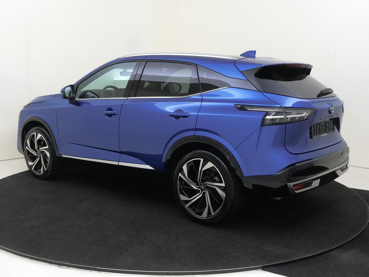 Nissan QASHQAI 1.3 MHEV Xtronic Tekna Plus 158PK | BOSE | Panorama-dak | 360 Camera | Stoelverwarming | Matrix LED | Head-up display | Lichtmetalen velgen 20" | Navigatie