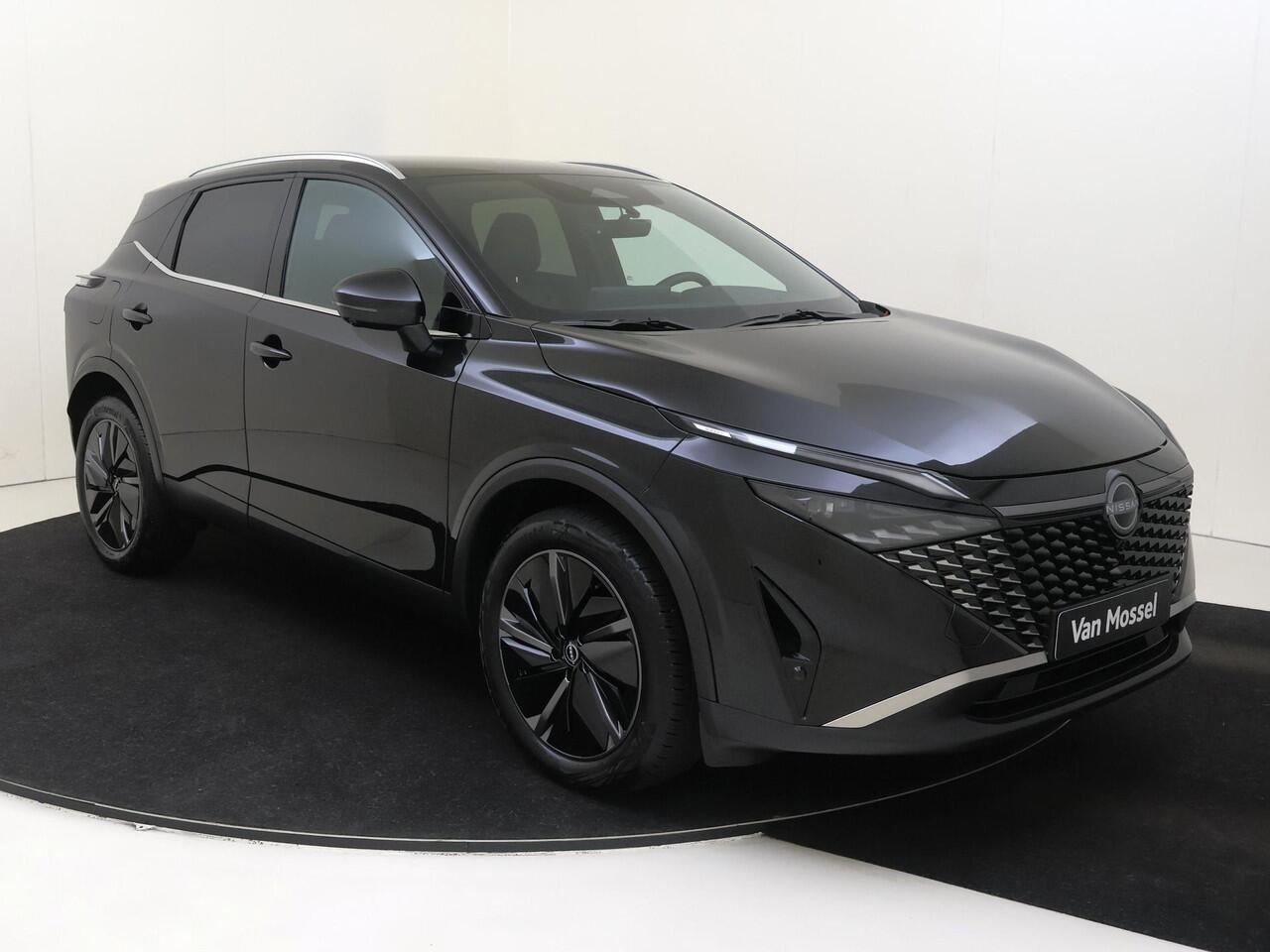 Nissan QASHQAI 1.3 MHEV Xtronic Tekna 158PK | 360 Camera | Stoelverwarming | Head-up display | Matrix LED | Navigatie | Leder | Keyless | Lichtmetalen velgen 19"