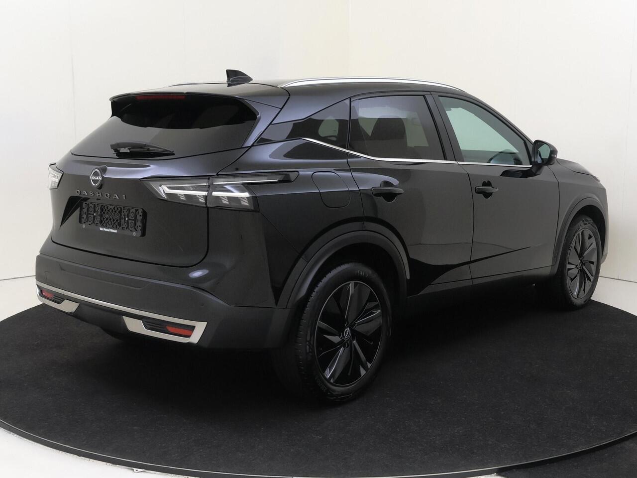 Nissan QASHQAI 1.3 MHEV Xtronic Tekna 158PK | 360 Camera | Stoelverwarming | Head-up display | Matrix LED | Navigatie | Leder | Keyless | Lichtmetalen velgen 19"