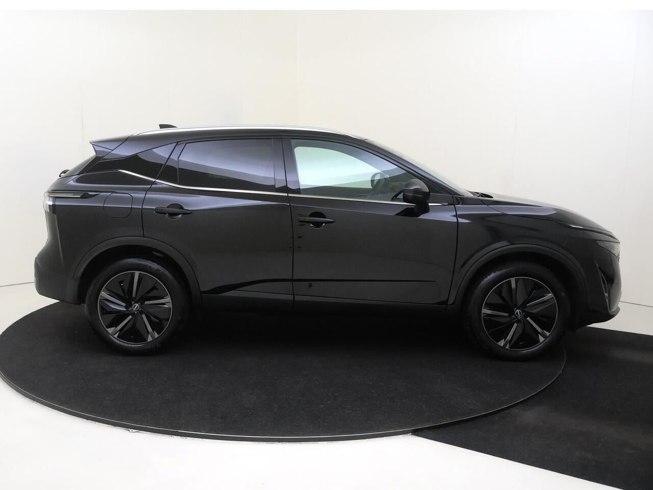 Nissan QASHQAI 1.3 MHEV Xtronic Tekna 158PK | 360 Camera | Stoelverwarming | Head-up display | Matrix LED | Navigatie | Leder | Keyless | Lichtmetalen velgen 19"