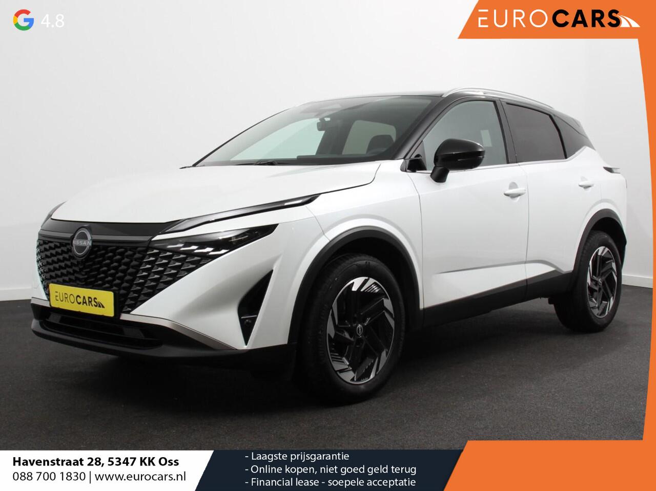 Nissan QASHQAI 1.3 MHEV Automaat N-Connecta | Navigatie | Climate Control | Sfeerverlichting | Camera 360 | Led | Dab | Verwarmde voorstoelen | Adaptive Cruise Control | Digitale Cockpit | Lichtmetalen Velgen