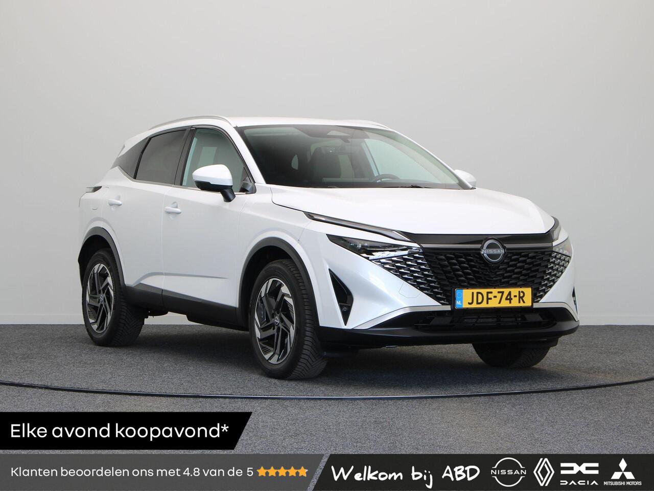 Nissan QASHQAI 158pk MHEV Xtronic N-Connecta | Trekhaak | Headup display | 18" Velgen | Stoel, Stuur en Voorruitverwarming | Adaptieve Cruise Control | Elektrische Achterklep |