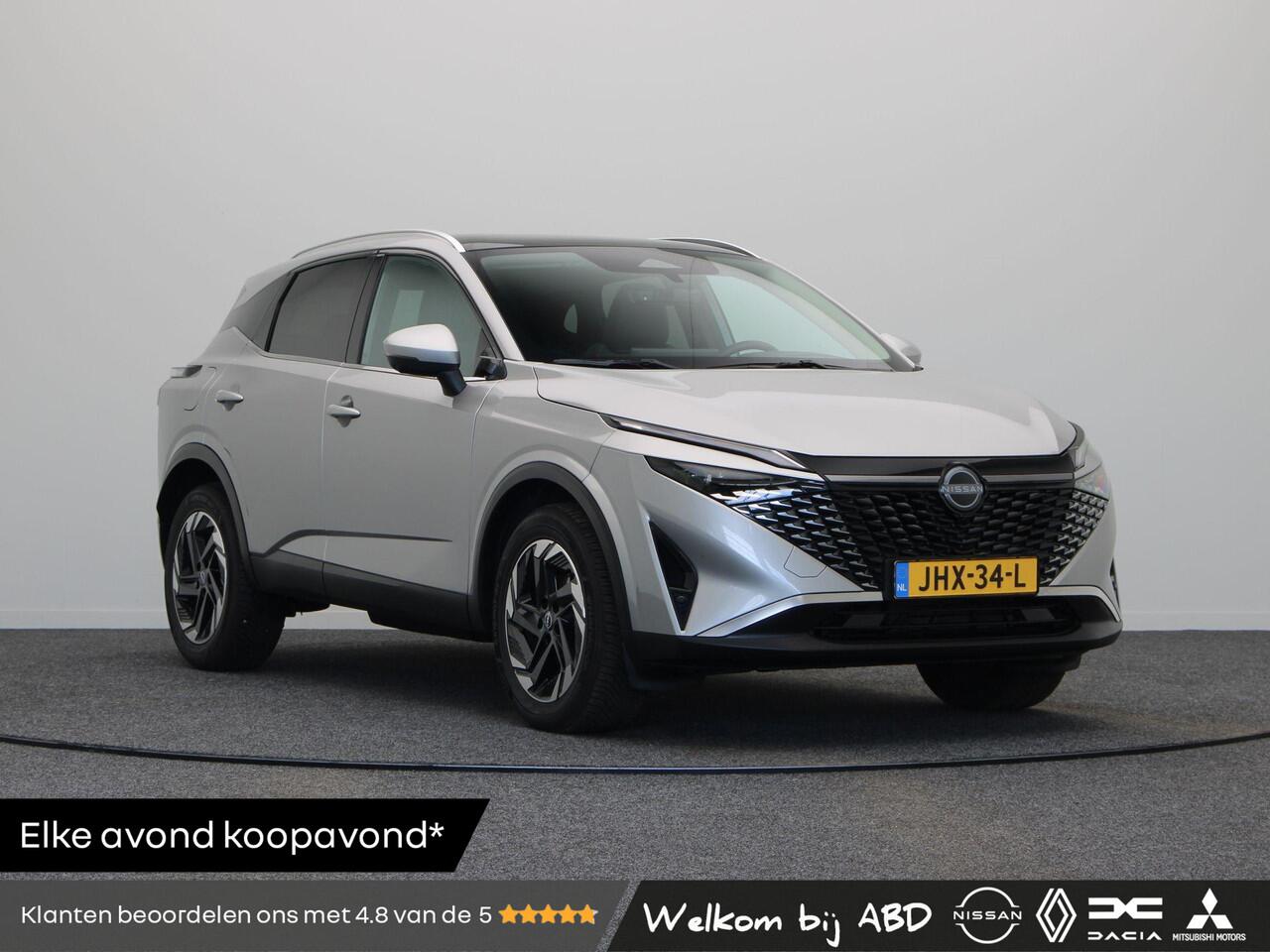 Nissan QASHQAI 158pk MHEV Xtronic N-Connecta | Trekhaak | Headup display | 18" Velgen | Stoel, Stuur en Voorruitverwarming | Adaptieve Cruise Control | Elektrische Achterklep |