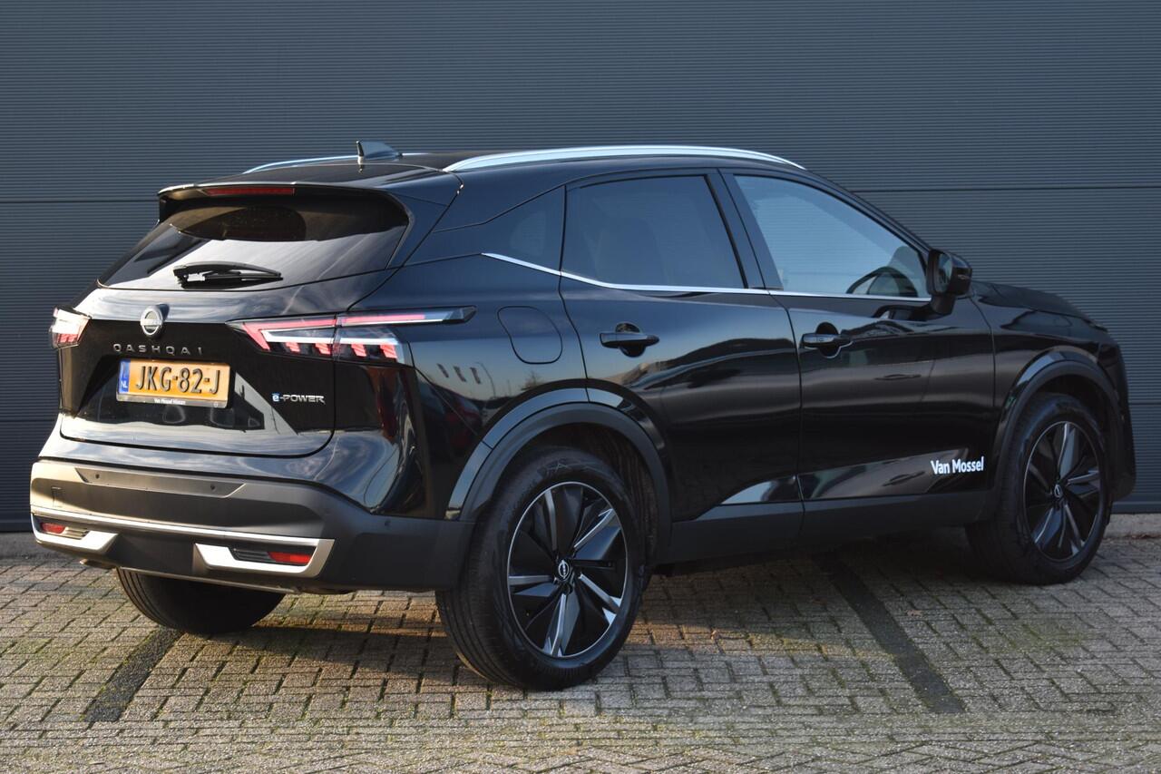 Nissan QASHQAI 1.5 ePower Tekna 205PK | Google Navigatie | Stoel- en Stuurverwarming | Panoramadak | Adaptieve Cruise Control | Matrix LED Verlichting | 360 Camera | Apple CarPlay & Android Auto | Direct Beschikbaar!