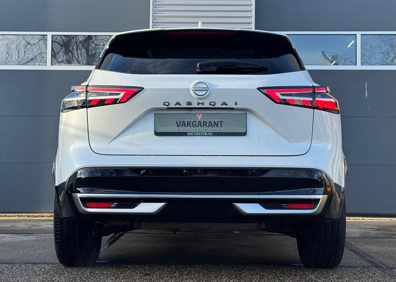 Nissan QASHQAI 1.3 MHEV Xtronic Tekna Plus |Pano |BOSE |HUD |Sfeer |Alcantara |360° |Keyless |Massage |Memory |Stoel/Stuur/Voorruitverw.