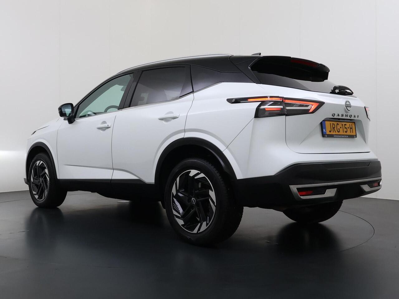 Nissan QASHQAI 1.3 MHEV Xtronic N-Connecta VAN ¤ 35.900,- VOOR ¤ 31.877,- UW LENTEVOORDEEL¤ 4.023,-! | FABRIEKSGARANTIE| PANO| VOORRUITVERWARMING| STOEL + STUUR VERWARMING| 360 CAMERA| DODE HOEK| HEAD-UP| ELEK. ACHTERKLEP