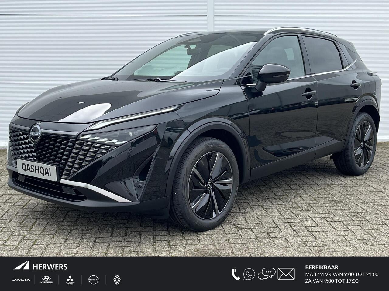Nissan QASHQAI 1.3 MHEV Xtronic Business Premium / Bose / Stuur - stoel - voorruitverwarming / Panoramadak / Elektrische achterklep / Adaptieve Cruise / Head Up