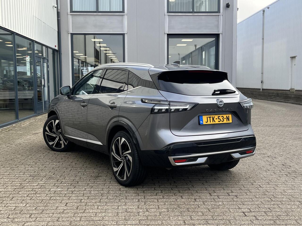 Nissan QASHQAI 1.3 MHEV Xtronic Tekna Plus | Navi/Clima/Adapt.Cruise/Head-Up/Leder/Apple Car-Play-Android Auto/Stoel+Stuur+voorruitverwarming