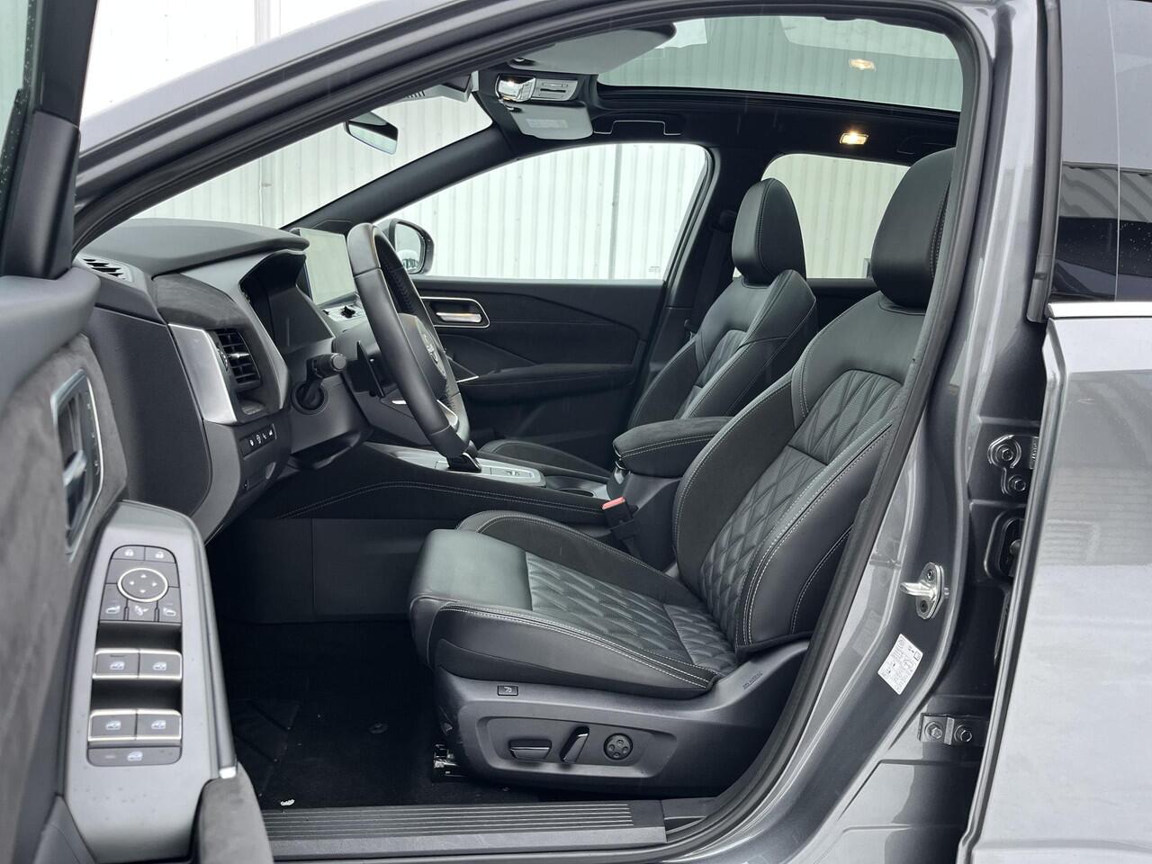 Nissan QASHQAI 1.3 MHEV Xtronic Tekna Plus | Navi/Clima/Adapt.Cruise/Head-Up/Leder/Apple Car-Play-Android Auto/Stoel+Stuur+voorruitverwarming