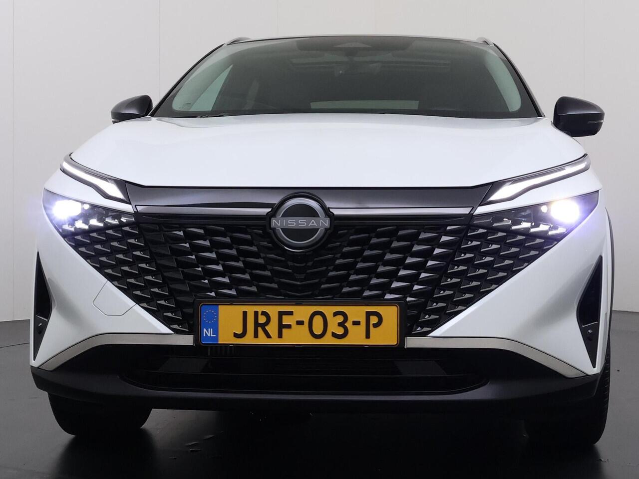 Nissan QASHQAI 1.3 MHEV Xtronic N-Connecta VAN ¤ 35.900,- VOOR ¤ 31.877,- UW LENTEVOORDEEL ¤ 4.023,-! | 1.3 MHEV Xtronic N-Connecta | FABRIEKSGARANTIE| PANO| VOORRUITVERWARMING| STOEL + STUUR VERWARMING| 360 CAMERA| DODE HOEK| HEAD-UP| ELEK. ACHTERKLEP