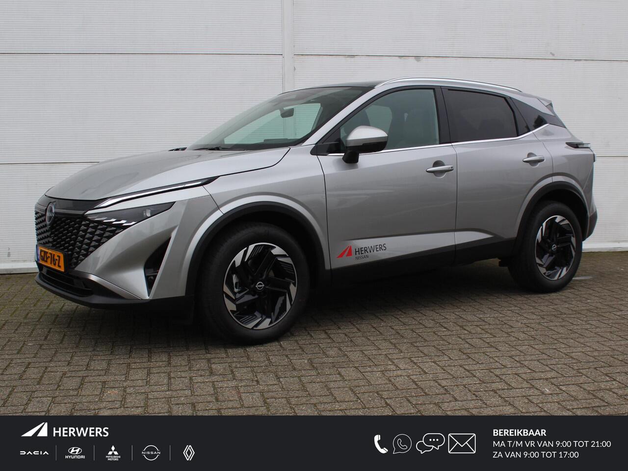 Nissan QASHQAI 1.3 MHEV Xtronic N-Connecta / Panoramadak / Stoel- & Stuurverwarming / Navigatie + Apple Carplay/Android Auto / Cruise Control Adaptief / Climate Control /