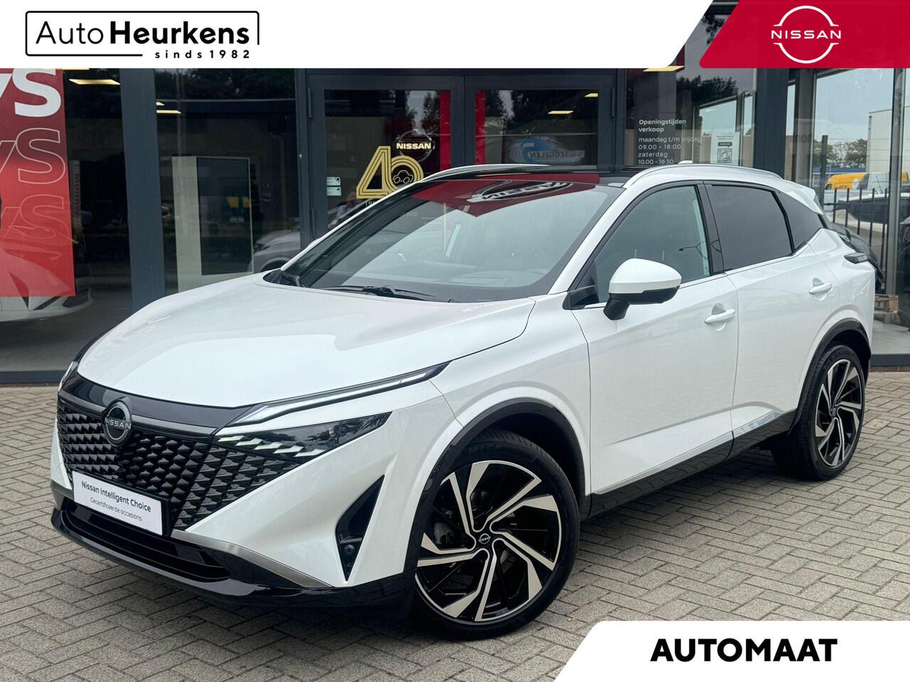 Nissan QASHQAI MHEV 158 Xtronic Tekna Plus | AUTOMAAT | PANORAMADAK | COLD PACK | MASSAGESTOELEN | 20 INCH |