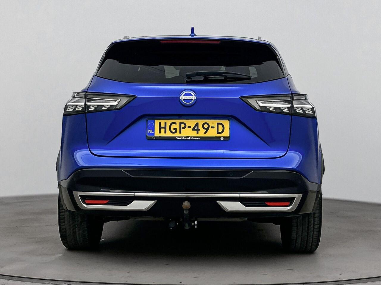 Nissan QASHQAI 1.3 MHEV Xtronic Tekna Plus 158PK | Trekhaak 1800KG | Head-Up Display | BOSE Audio | Google Navigatie | Stoelmassage | Stoel,- Stuur en Voorruitverwarming | Panoramadak | Apple CarPlay & Android Auto