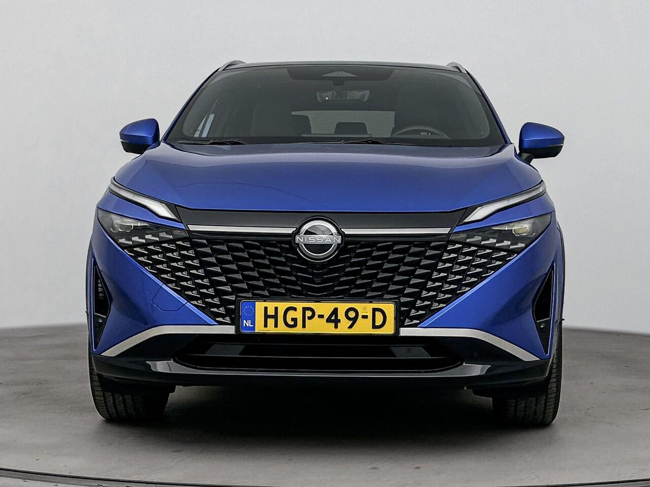 Nissan QASHQAI 1.3 MHEV Xtronic Tekna Plus 158PK | Trekhaak 1800KG | Head-Up Display | BOSE Audio | Google Navigatie | Stoelmassage | Stoel,- Stuur en Voorruitverwarming | Panoramadak | Apple CarPlay & Android Auto