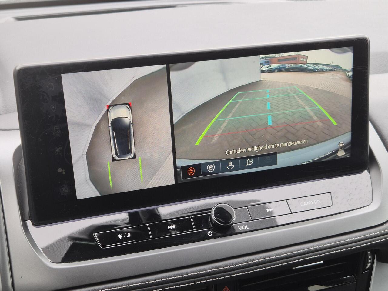 Nissan QASHQAI 1.3 MHEV Xtronic N-Connecta Automaat / Fabrieksgarantie tot 03-2028<100.000 km / 1.800 kg trekgewicht / Panoramadak / All season banden / Cold Pack & Pack Easy / Elektrische klep / Head Up Display / Camera 360° / Stuur-, stoel- en voorruitverwarming / Ap