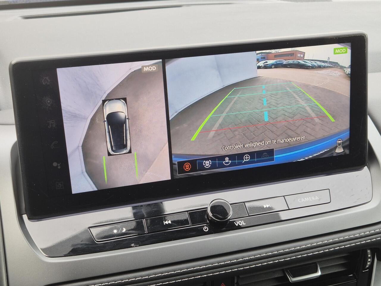 Nissan QASHQAI 1.3 MHEV Xtronic N-Connecta Automaat / Fabrieksgarantie tot 03-2028<100.000 / All season banden / 1.800 kg trekgewicht / Panoramadak / Elektrische klep / Head Up Display / Camera 360° / Cold pack & Pack Easy / Stuur-, stoel- en voorruitverwarming / Appl