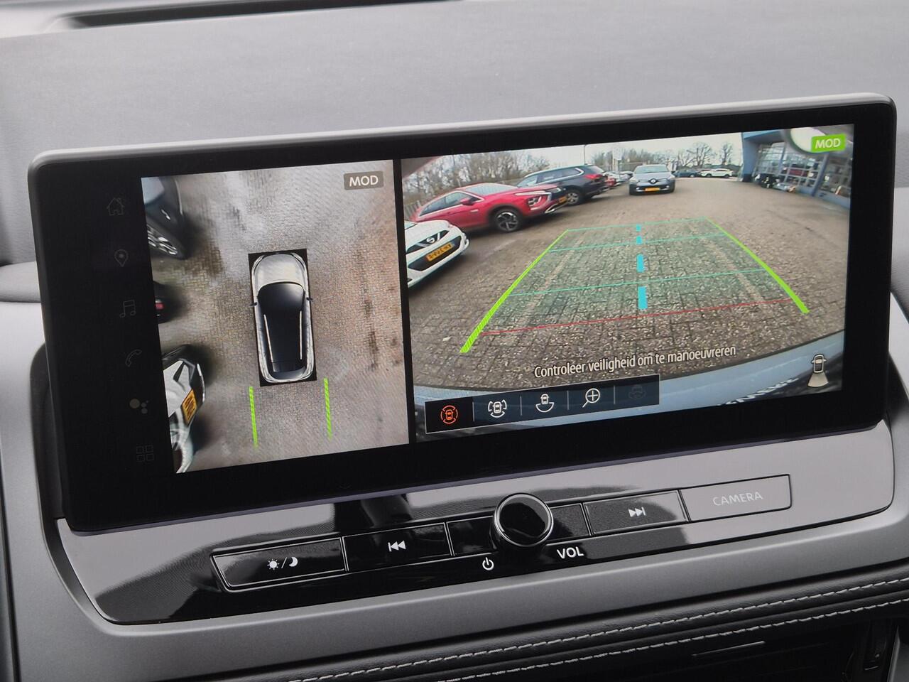 Nissan QASHQAI 1.3 MHEV Xtronic N-Connecta Automaat / Facelift / Fabrieksgarantie tot 03-2028<100.000 km / 1.800 kg trekgewicht / Panorama dak / Elektrische klep / HUD / Camera 360° / Cold pack & Pack Easy / Stuur-, stoel- en voorruitverwarming / Navigatie / Apple Carp