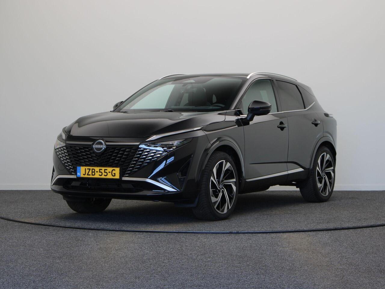 Nissan QASHQAI 158pk MHEV Xtronic Tekna Plus | Panorma dak | Lederen bekleding | BOSE audio | Rondomzicht camera | Sfeerverlichting | Pilot Assist | 1800KG trekgewicht! |