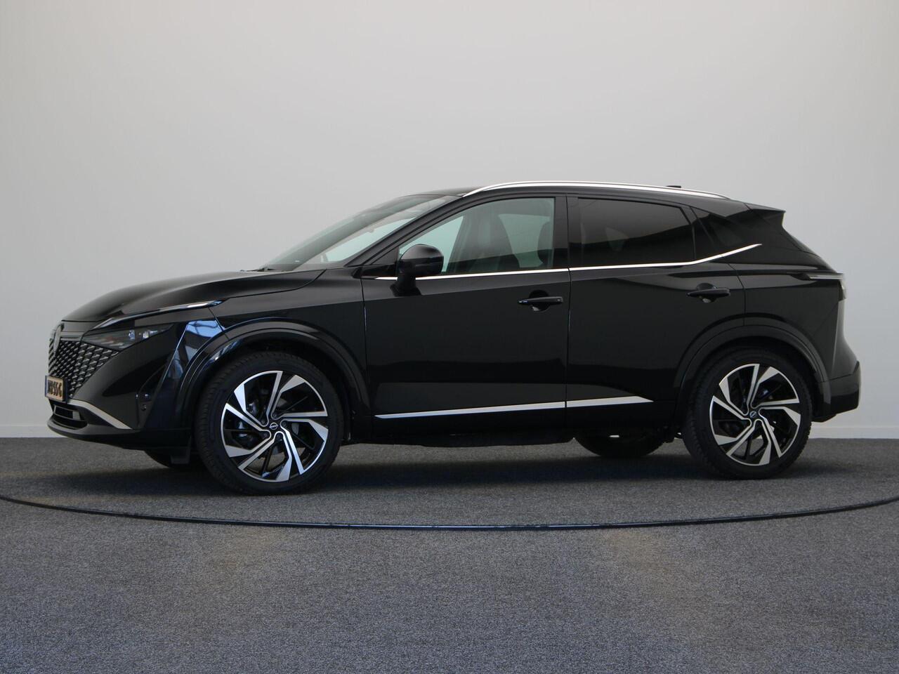 Nissan QASHQAI 158pk MHEV Xtronic Tekna Plus | Panorma dak | Lederen bekleding | BOSE audio | Rondomzicht camera | Sfeerverlichting | Pilot Assist | 1800KG trekgewicht! |