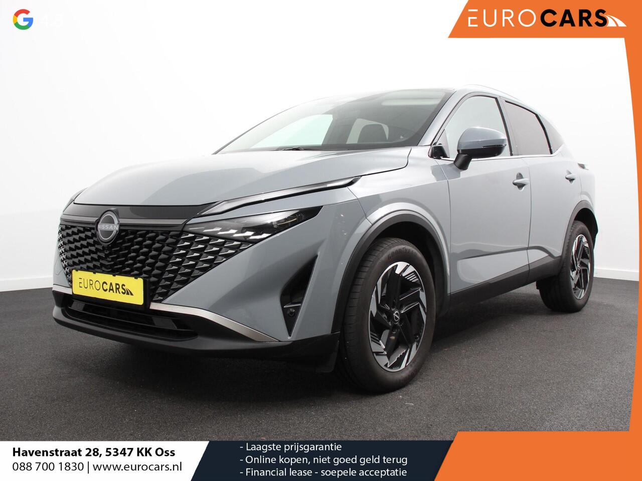 Nissan QASHQAI 1.3 MHEV Automaat N-Connecta | DEMO ! | Navigatie | Climate Control | Sfeerverlichting | Camera 360 | Led | Dab | Verwarmde voorstoelen | Adaptive Cruise Control | Digitale Cockpit | Lichtmetalen Velgen