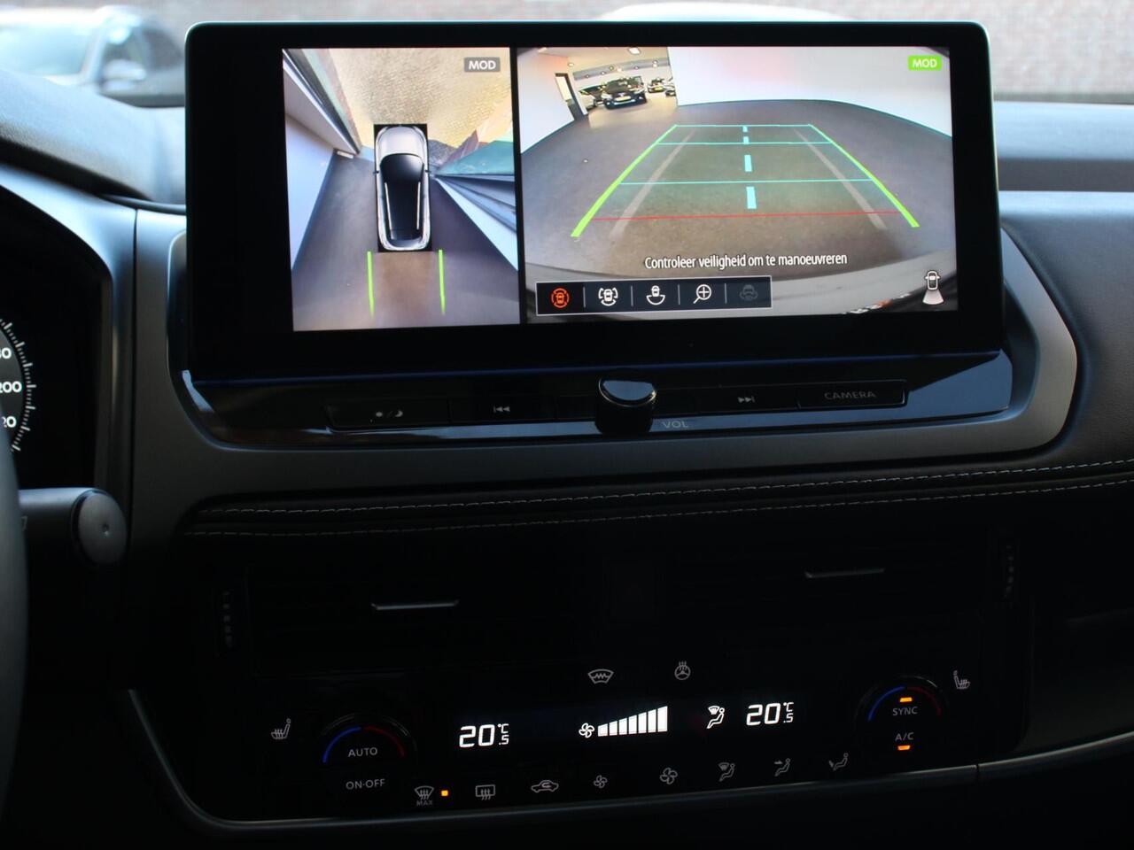 Nissan QASHQAI 1.3 MHEV Automaat N-Connecta | DEMO ! | Navigatie | Climate Control | Sfeerverlichting | Camera 360 | Led | Dab | Verwarmde voorstoelen | Adaptive Cruise Control | Digitale Cockpit | Lichtmetalen Velgen