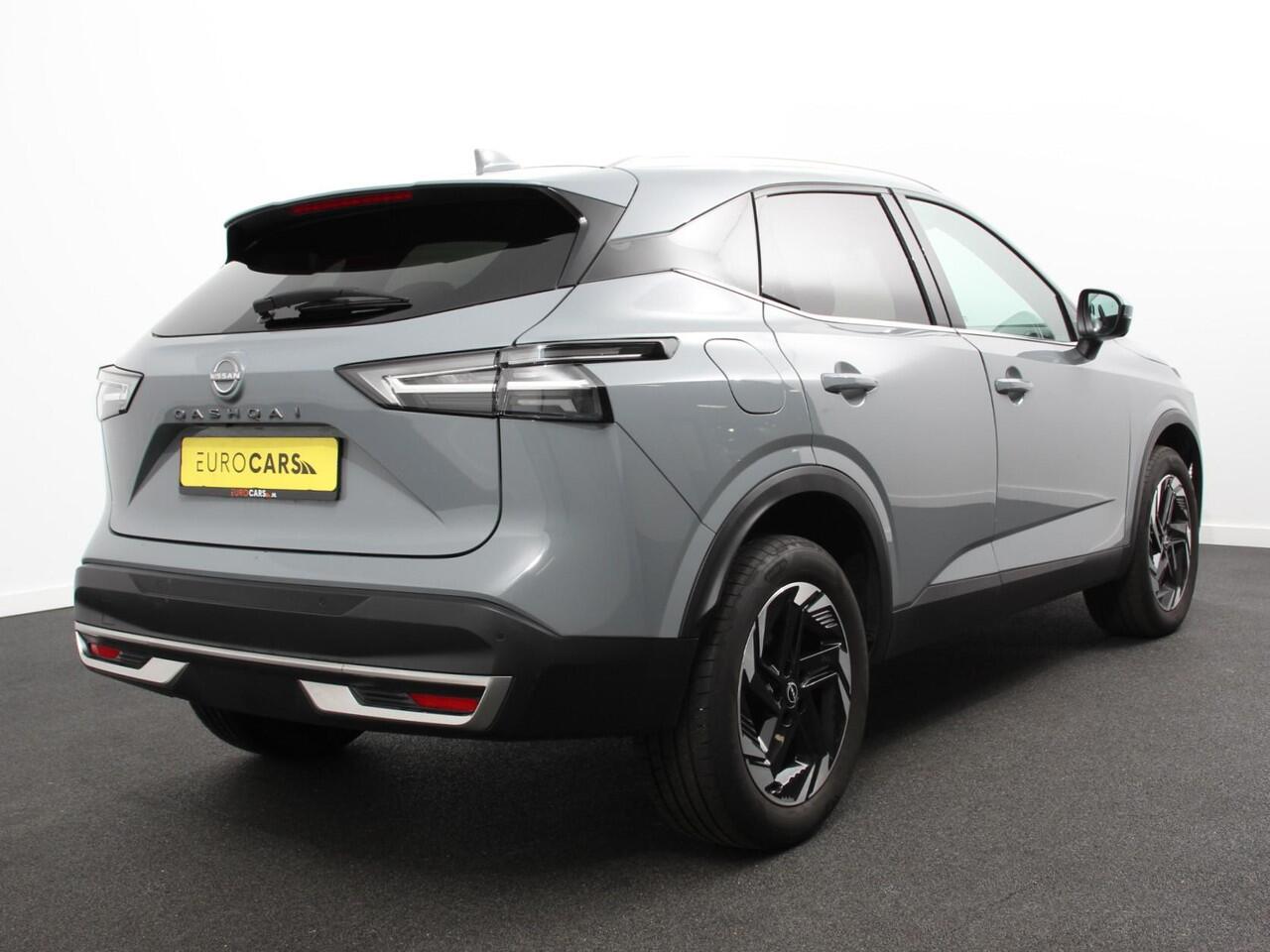Nissan QASHQAI 1.3 MHEV Automaat N-Connecta | DEMO ! | Navigatie | Climate Control | Sfeerverlichting | Camera 360 | Led | Dab | Verwarmde voorstoelen | Adaptive Cruise Control | Digitale Cockpit | Lichtmetalen Velgen