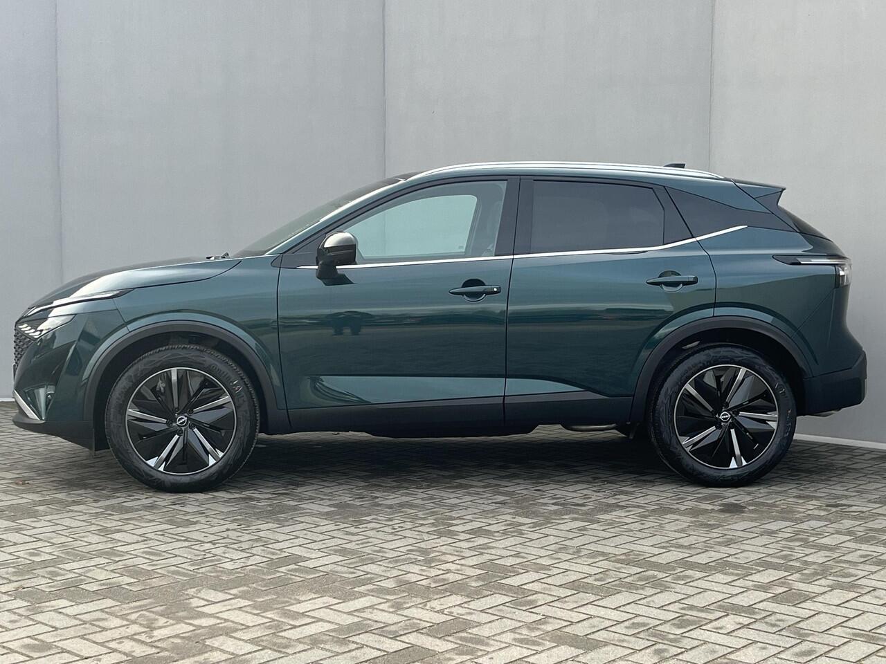 Nissan QASHQAI 1.3 MHEV Xtronic Tekna / ¤5000,- Nissan Voorraadvoordeel / Nieuw uit voorraad leverbaar! / Panoramadak / HUD / 360° Camera / Apple Carplay & Android Auto / Elektrisch Verstelbare Bestuurdersstoel met geheugenset / Google Maps Navigatie / Keyless Entry & 