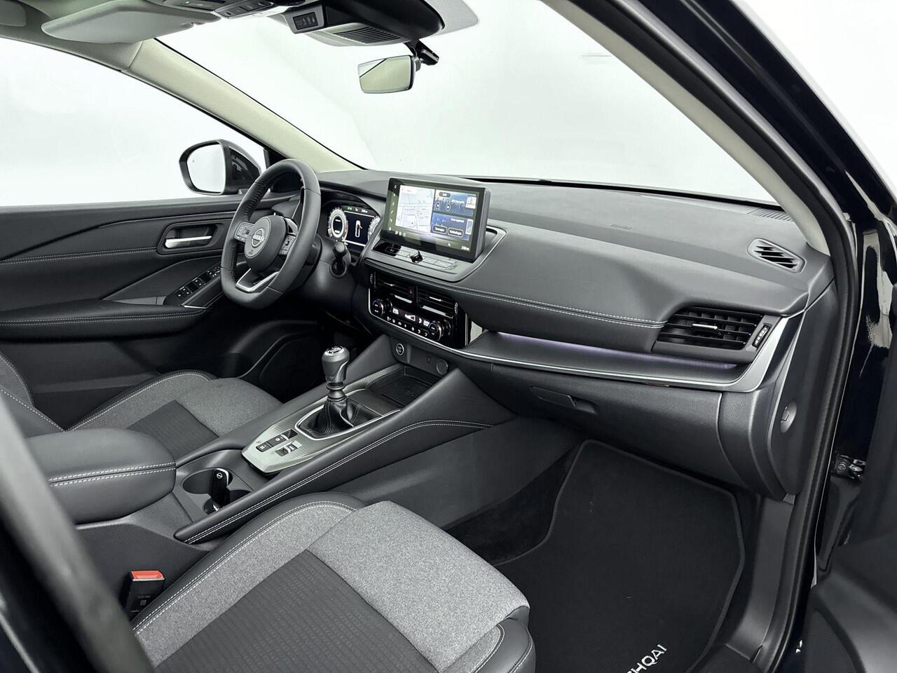 Nissan QASHQAI 1.3 MHEV N-Connecta 140PK | Google Navigatie | Panoramadak | Stoel- en Stuurverwarming | Adaptieve Cruise Control | 360 Camera | Apple CarPlay & Android Auto