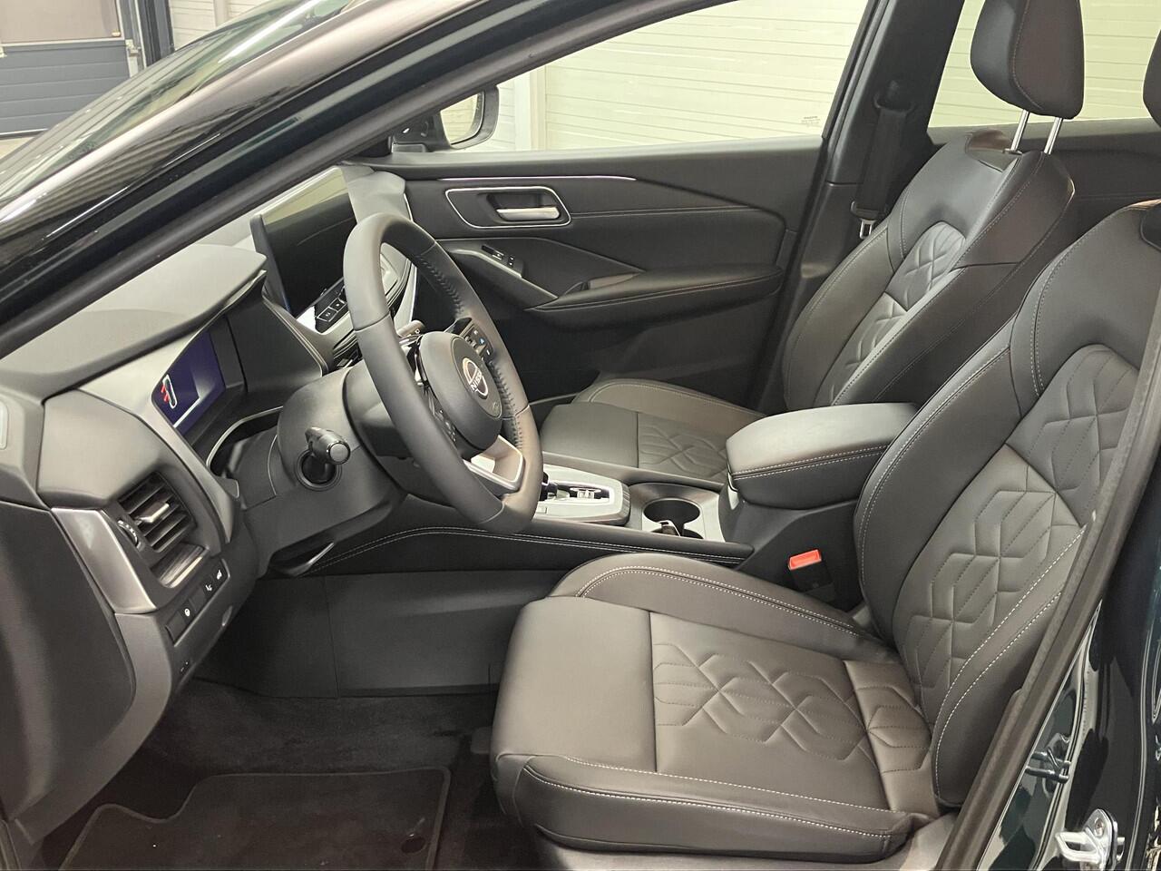 Nissan QASHQAI 1.5 e-Power Tekna / Demonstratieauto / Trekhaak / All Seasonbanden / Google Maps Navigatie / 360 Graden Camera / Adaptive Cruise Control / Lederen Bekleding / Climate Control / Elektrische Stoelverstelling met Geheugenfunctie / Elektrische Kofferbak /