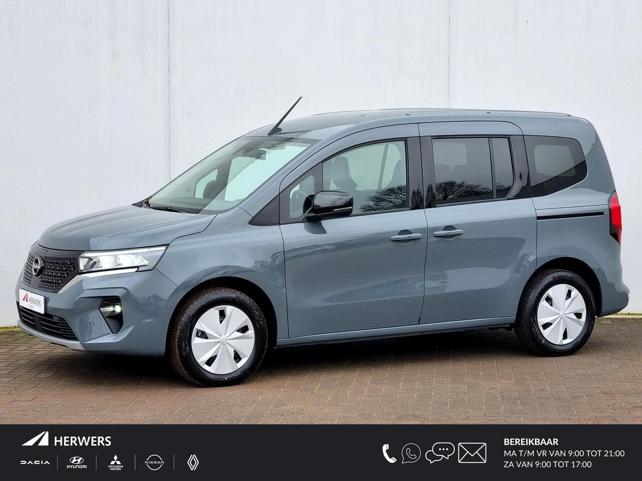 Nissan Townstar Evalia N-Connecta 45 kWh Automaat / 5 Persoons / CCS Snelladen / 3 Fase / Navigatie / Camera