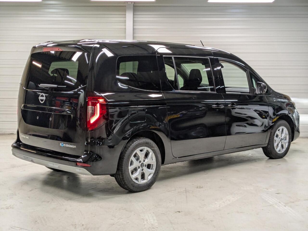 Nissan Townstar Evalia N-Connecta L2 45 kWh / ¤4000,- Nissan Voorraadvoordeel / 265 KM WLTP Range / 7 Zitplaatsen / Achteruitrijcamera / Navigatie / Climate Control / Cruise Control /