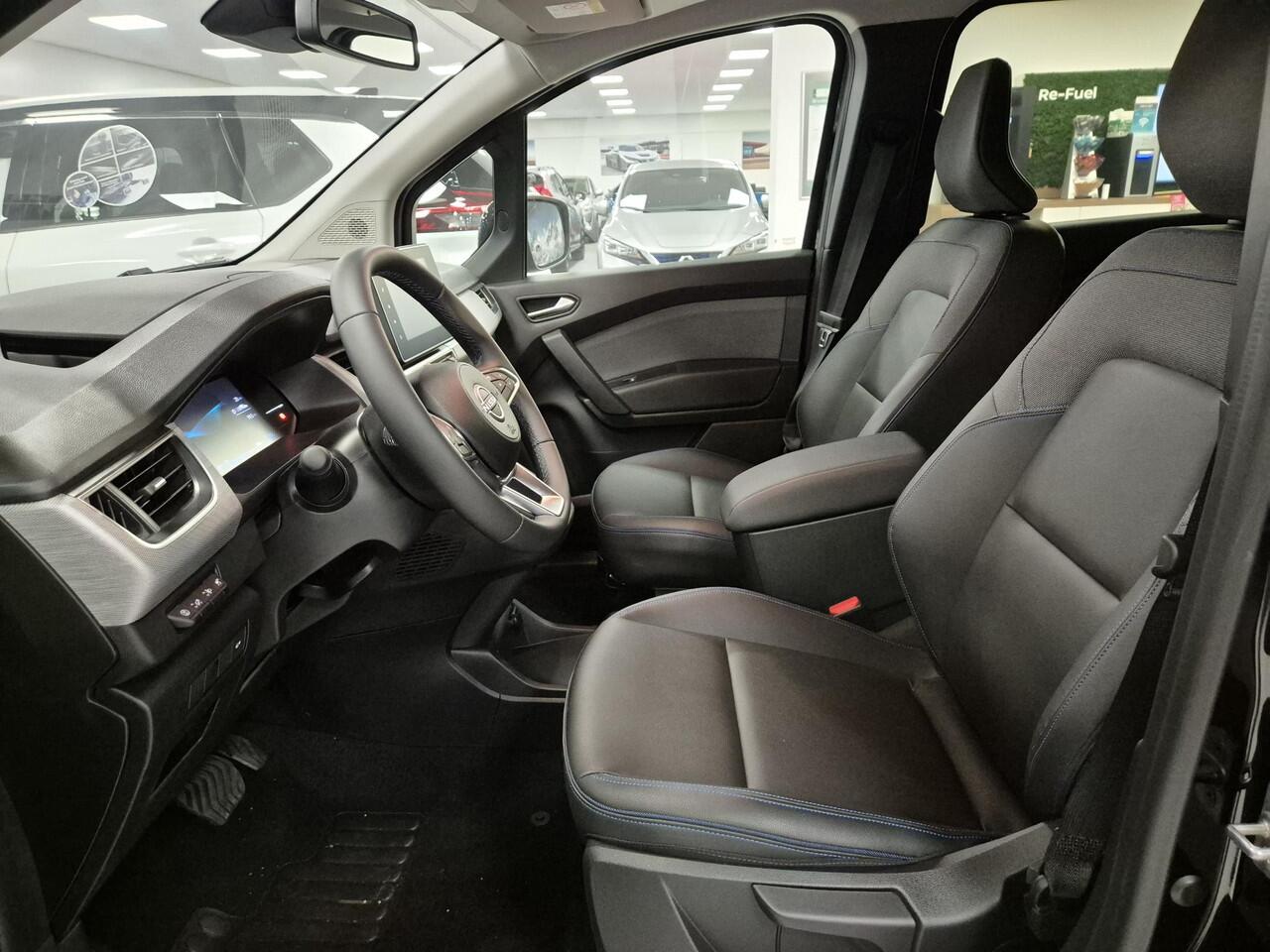 Nissan Townstar Evalia N-Connecta L2 45 kWh 7 zitplaatsen | Vegan 1/2 lederen interieur | LM velgen, etc | NIEUW