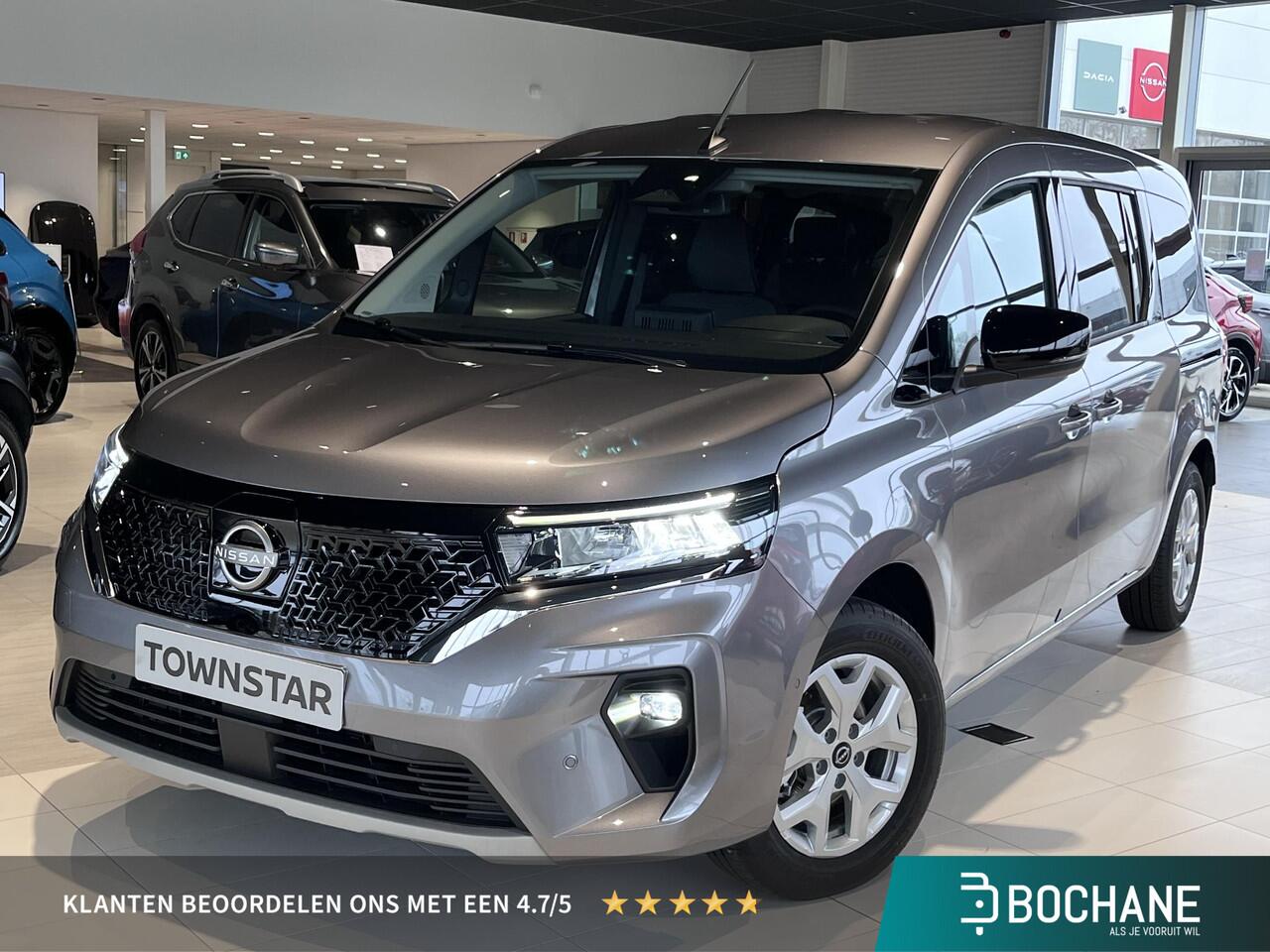 Nissan Townstar Evalia N-Connecta L2 45 kWh 7 Persoons - 1500 kilo trekgewicht - Nu met 4500,- Voorraad korting