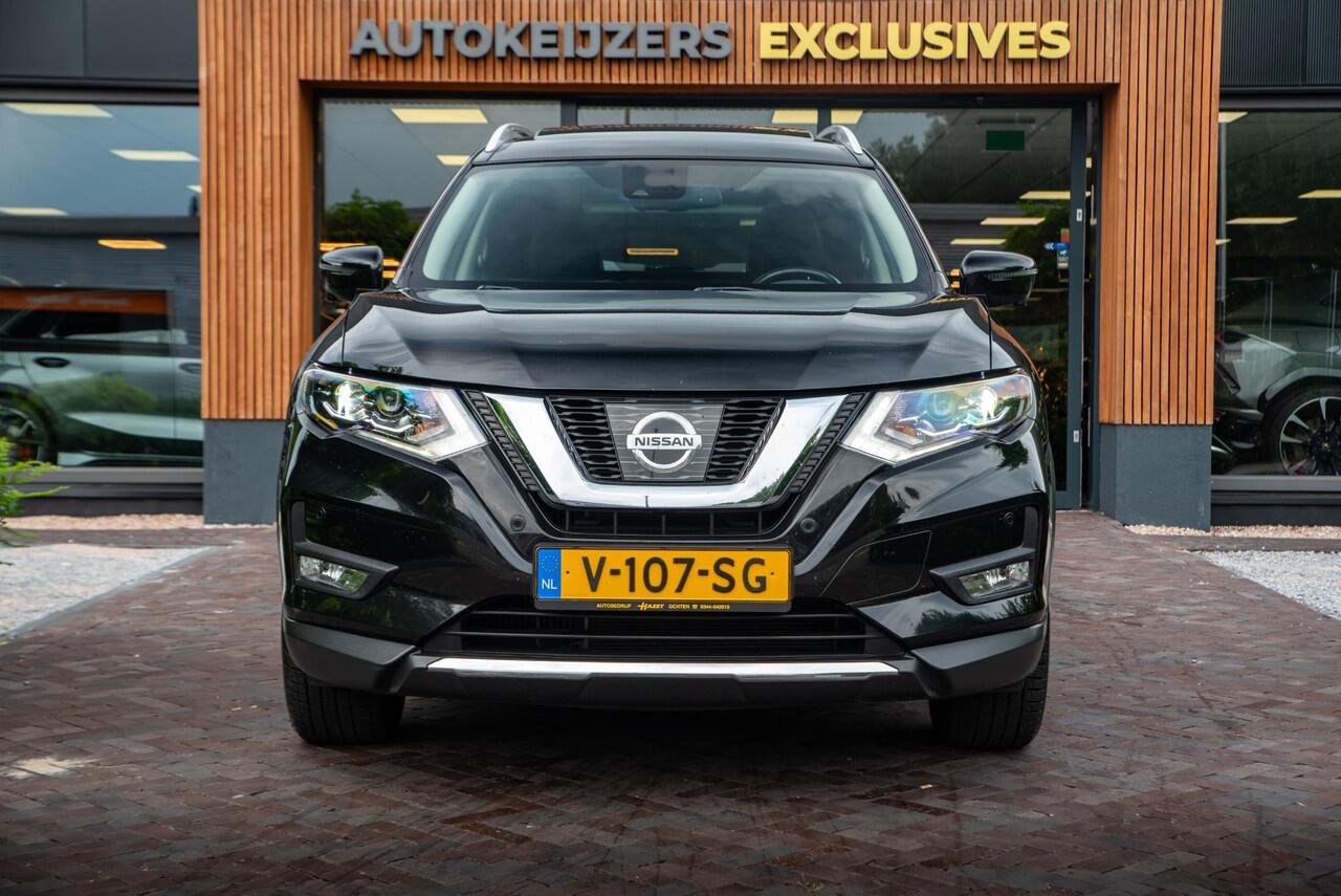 Nissan X-TRAIL 1.6 DIG-T Tekna Grijs Kenteken Panodak Bose 360 Camera Leer Keyless