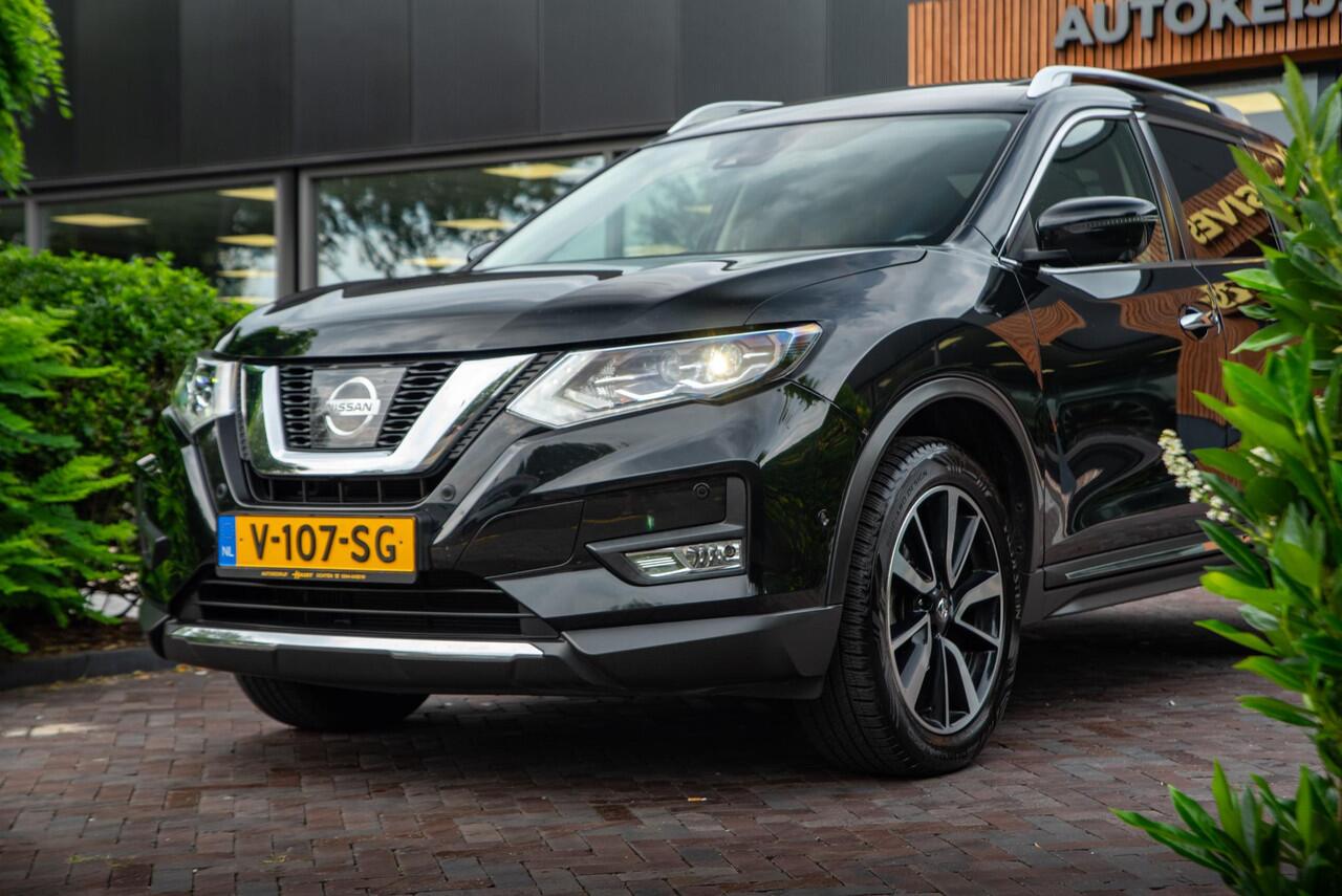 Nissan X-TRAIL 1.6 DIG-T Tekna Grijs Kenteken Panodak Bose 360 Camera Leer Keyless