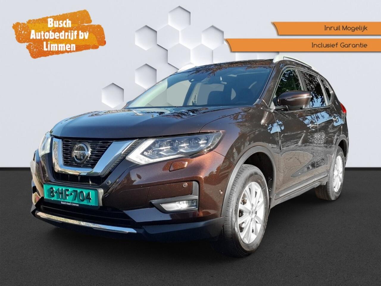 Nissan X-TRAIL 1.3 Dig. Bussines Edition. Alle optie's Full Leder, Panodak, , Nav, Cruise, Cam, Chrome, enz. Nieuwstaat